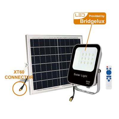 Projecteurs solaires LED Noir 60W étanche IP65