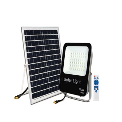 Projecteurs étanche solaires à LED 150W Blanc froid 6000k