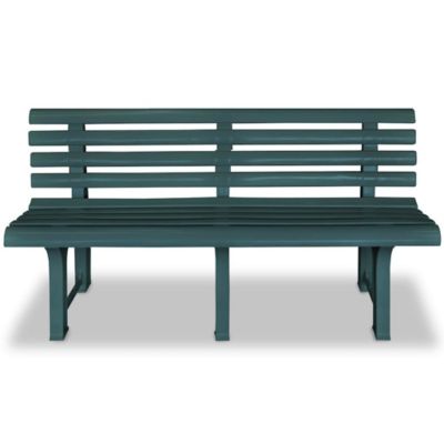 Prolenta Premium -  Banc de jardin 145,5 cm Plastique Vert