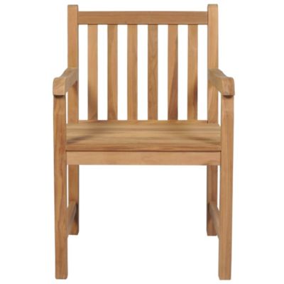 Prolenta Premium -  Chaises d'extérieur lot de 6 Bois de teck solide
