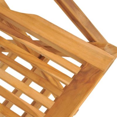 Prolenta Premium -  Chaises de jardin pliantes lot de 4 55x62x90cm bois massif teck