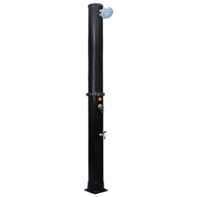 Prolenta Premium -  Douche solaire d'extérieur avec pomme de douche et robinet 40 L