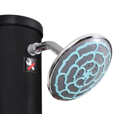 Prolenta Premium -  Douche solaire d'extérieur avec pomme de douche et robinet 40 L