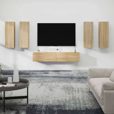 Prolenta Premium -  Ensemble de meubles TV 6 pcs Chêne sonoma Bois d'ingénierie