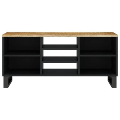Prolenta Premium -  Meuble TV 100x33x46 cm bois de manguier et d'ingénierie