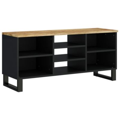 Prolenta Premium -  Meuble TV 100x33x46 cm bois de manguier et d'ingénierie