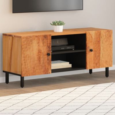 Prolenta Premium -  Meuble TV 105x33x46 cm Bois d'acacia massif