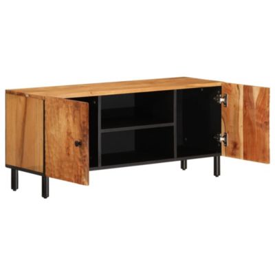 Prolenta Premium -  Meuble TV 105x33x46 cm Bois d'acacia massif