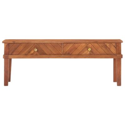 Prolenta Premium -  Meuble TV 110x40x41 cm Bois d'acacia massif