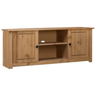 Prolenta Premium -  Meuble TV 120x40x50 cm Bois de pin massif Gamme Panama