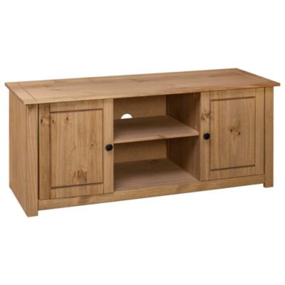 Prolenta Premium -  Meuble TV 120x40x50 cm Bois de pin massif Gamme Panama