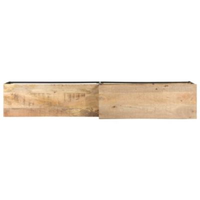 Prolenta Premium -  Meuble TV 180x30x50 cm Bois de manguier brut