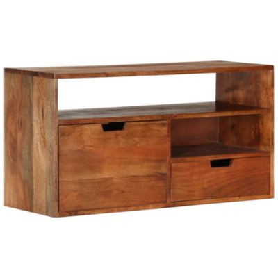 Prolenta Premium -  Meuble TV 80x30x42 cm Bois d'acacia massif
