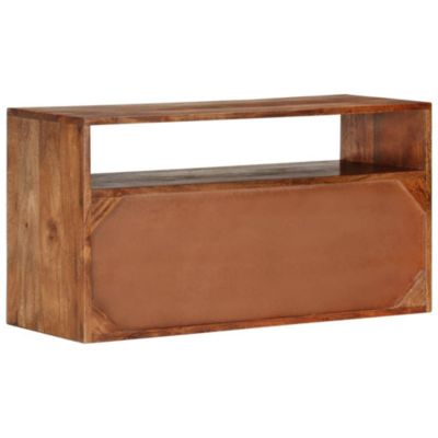 Prolenta Premium -  Meuble TV 80x30x42 cm Bois d'acacia massif