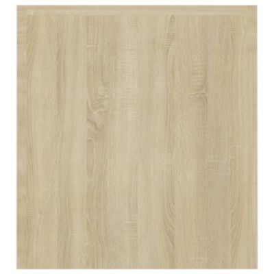 Prolenta Premium -  Meuble TV avec lumières LED chêne sonoma 120x35x40 cm