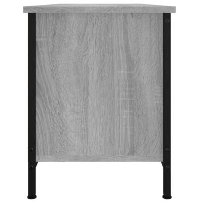Prolenta Premium -  Meuble TV avec portes sonoma gris 102x35x45cm bois d'ingénierie