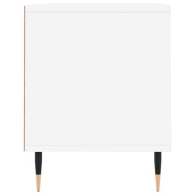 Prolenta Premium -  Meuble TV blanc 100x34,5x44,5 cm bois d'ingénierie