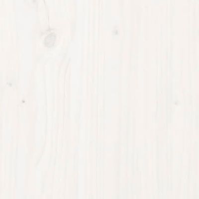 Prolenta Premium -  Meuble TV Blanc 103x36,5x52 cm Bois de pin massif