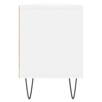 Prolenta Premium -  Meuble TV blanc 150x30x44,5 cm bois d'ingénierie