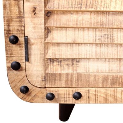Prolenta Premium -  Meuble TV Bois de manguier massif 120x30x50 cm