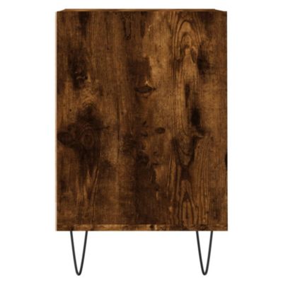 Prolenta Premium -  Meuble TV Chêne fumé 160x35x55 cm Bois d'ingénierie
