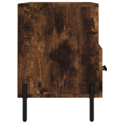 Prolenta Premium -  Meuble TV Chêne fumé 80x36x50 cm Bois d'ingénierie