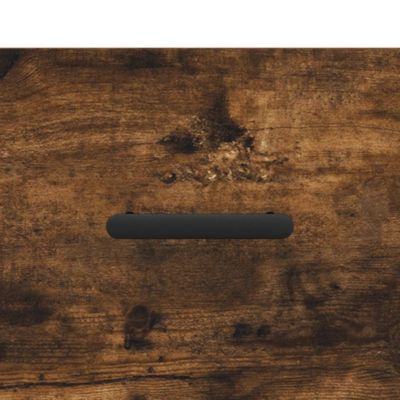 Prolenta Premium -  Meuble TV Chêne fumé 80x36x50 cm Bois d'ingénierie