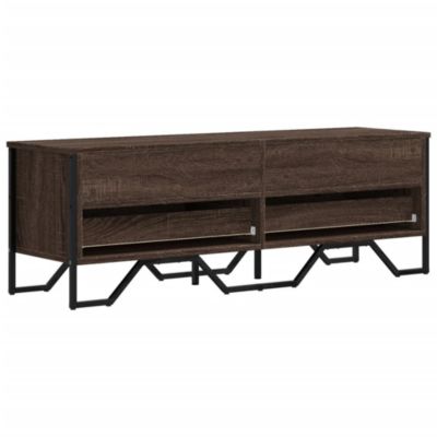 Prolenta Premium -  Meuble TV chêne marron 122x34x41 cm bois d'ingénierie