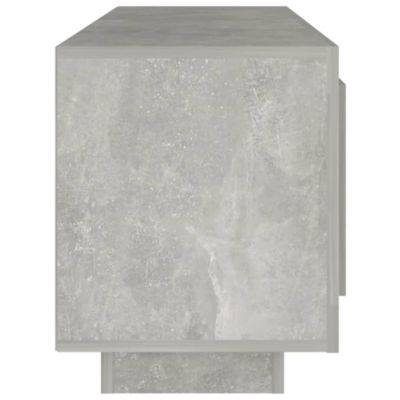 Prolenta Premium -  Meuble TV gris béton 102x35x45 cm bois d'ingénierie