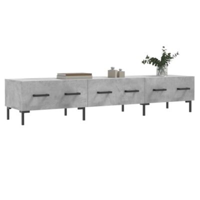 Prolenta Premium -  Meuble TV gris béton 150x36x30 cm bois d'ingénierie