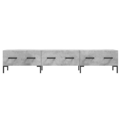 Prolenta Premium -  Meuble TV gris béton 150x36x30 cm bois d'ingénierie