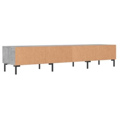 Prolenta Premium -  Meuble TV gris béton 150x36x30 cm bois d'ingénierie