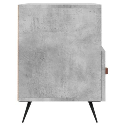 Prolenta Premium -  Meuble TV Gris béton 80x36x50 cm Bois d'ingénierie