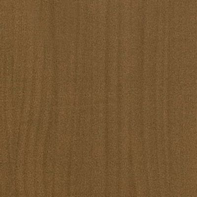 Prolenta Premium -  Meuble TV Marron miel 104x33x41 cm Bois de pin massif