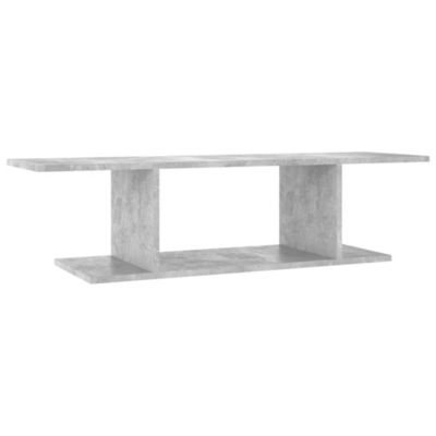 Prolenta Premium -  Meuble TV mural Gris béton 103x30x26,5 cm