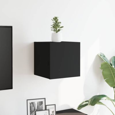 Prolenta Premium -  Meuble TV mural Noir 30,5x30x30 cm