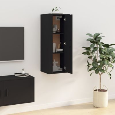 Prolenta Premium -  Meuble TV mural Noir 40x34,5x100 cm