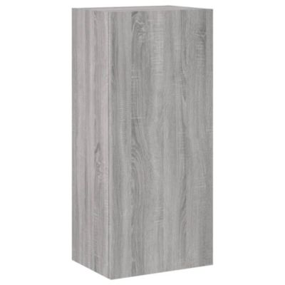 Prolenta Premium -  Meuble TV mural sonoma gris 40,5x30x90 cm bois d'ingénierie