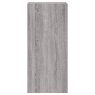 Prolenta Premium -  Meuble TV mural sonoma gris 40,5x30x90 cm bois d'ingénierie