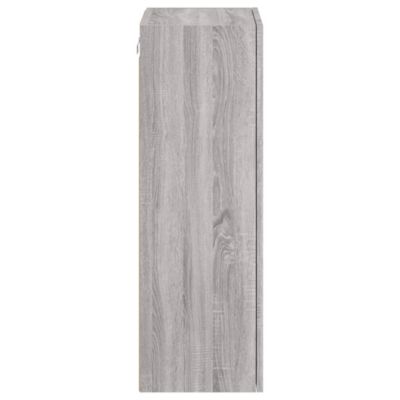 Prolenta Premium -  Meuble TV mural sonoma gris 40,5x30x90 cm bois d'ingénierie
