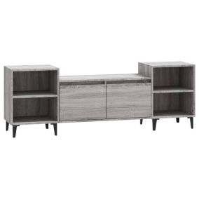 Prolenta Premium -  Meuble TV Sonoma gris 160x35x55 cm Bois d'ingénierie