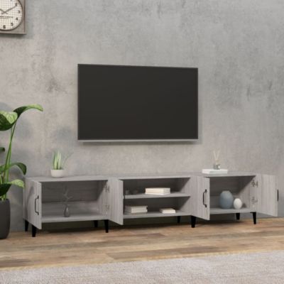 Prolenta Premium -  Meuble TV sonoma gris 180x31,5x40 cm bois d'ingénierie