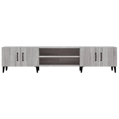 Prolenta Premium -  Meuble TV sonoma gris 180x31,5x40 cm bois d'ingénierie