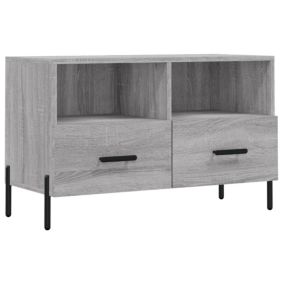 Prolenta Premium -  Meuble TV Sonoma gris 80x36x50 cm Bois d'ingénierie