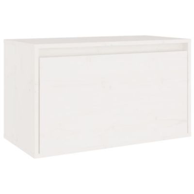 Prolenta Premium -  Meubles TV 3 pcs Blanc Bois massif de pin