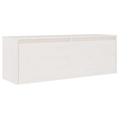 Prolenta Premium -  Meubles TV 3 pcs Blanc Bois massif de pin