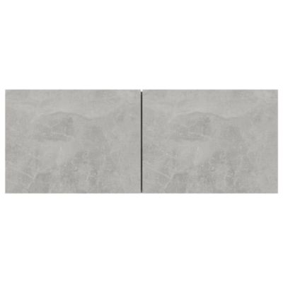 Prolenta Premium -  Meubles TV 3 pcs Gris béton Bois d'ingénierie