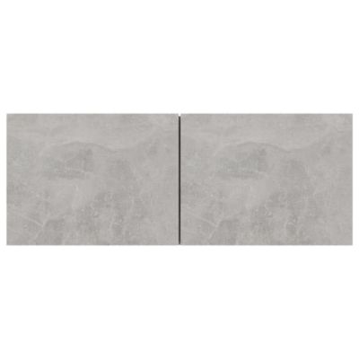 Prolenta Premium -  Meubles TV 4 pcs Gris béton 80x30x30 cm Bois d'ingénierie