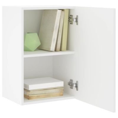 Prolenta Premium -  Meubles TV muraux 2 pcs blanc 40,5x30x60 cm bois d'ingénierie