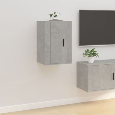 Prolenta Premium -  Meubles TV muraux 2 pcs Gris béton 40x34,5x60 cm